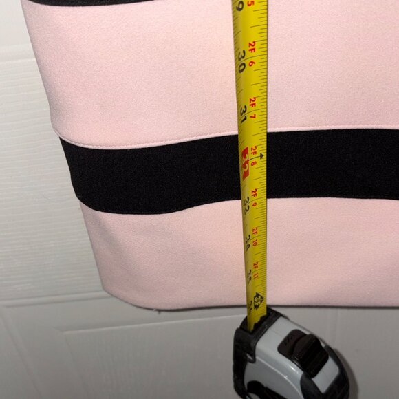 NWT New Tommy Hilfiger Colorblock Scuba Sheath Dress Pink Black MSRP $99 Size 6 - Picture 10 of 12